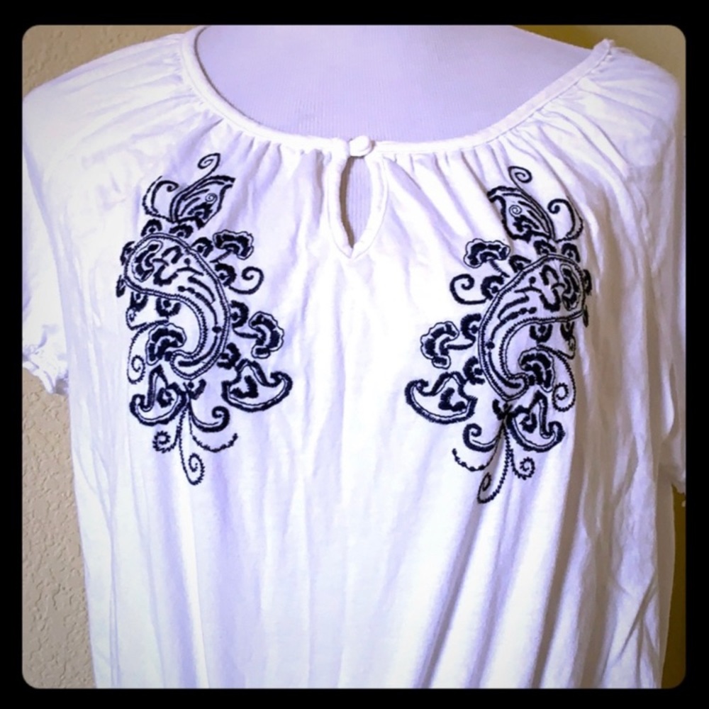 White Cotton Top